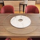 Prato Giratório De Mesa 70 Cm Em Vidro Temperado 8mm - Cor Ca