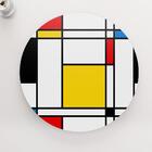 Prato Giratório De Mesa 80cm Mdf Art