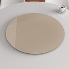 Prato Giratório De Mesa 90cm Vidro Temperado - Fendi - Extra