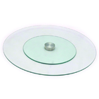 Prato Giratório De Vidro Temperado 60 Cm