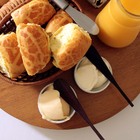 Prato Giratório Laminado Para Servir Na Mesa 40 Cm  - Castanho