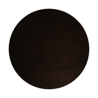 Prato Giratório Laminado Para Servir Na Mesa 40 Cm  - Tabaco