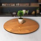 Prato Giratorio Madeira De Mesa 40 Cm Mel