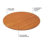 Prato Giratório Madeira Decore Casa 40 Cm Freijó