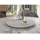 Prato Giratório Off White 50 Cm