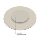 Prato Giratório Para Servir Na Mesa 60 Cm - Off White