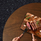 Prato Giratório Para Servir Na Mesa 70 Cm - Castanho