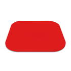 Prato Giratório Tampo Tábua Para Mesa 60 Cm - Vermelho Laca