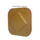 Prato Giratório Tampo Tábua Para Mesa 60 Cm - Vermelho Laca