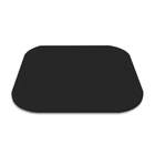 Prato Giratório Tampo Tábua Para Mesa 80 Cm - Preto Laca