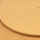 Prato Giratório Utilidade Para Servir Na Mesa 50 Cm -mdf Cru