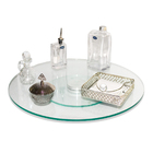 Prato Giratório Vidro Temperado 8mm Incolor 45cm