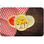 Prato Infantil De Bambu Ecológico Abelha Amarelo - Giro Baby