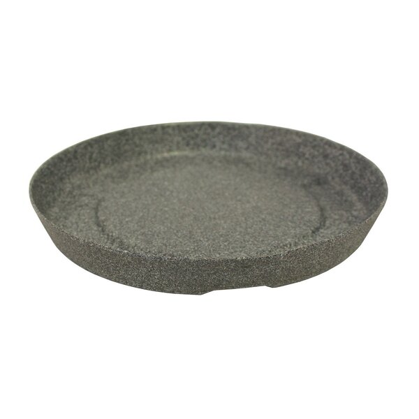 Prato Japi Para Vasos  Redondo Slim 28 Mármore