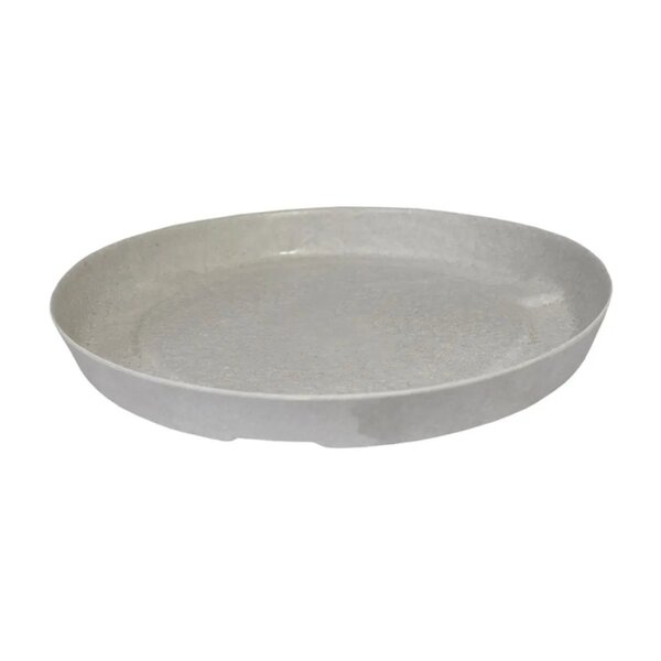 Prato Japi Para Vasos  Redondo Slim 28 Off-white