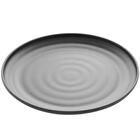 Prato Lyor De Melamina Raso Preto 25,5cm Avulso Tóquio Com Re