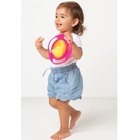 Prato Magico Infantil Giro Bowl Giratorio 360 Bebê Buba - Rosa