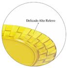 Prato Médio Amarelo Crippa Bandeja Para Servir Mesa Posta Por