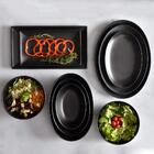 Prato Oval Em Porcelana Maxwell   Williams Caviar 30x22cm Pre