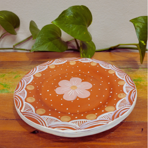 Prato P Em Cerâmica Vale do Jequitinhonha (Sabrina) - Mod. 2