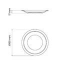 Prato Pão Tramontina Paola Em Porcelana Branca 16 Cm