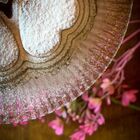 Prato Para Bolo C/pé De Cristal Renaissance 31,5x13cm