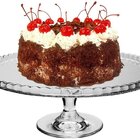 Prato Para Bolo Com Tampa De Vidro 32,2 X 26,2cm Linha Patiss