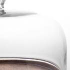 Prato Para Bolo Em Madeira Com Tampa Em Vidro 33cm