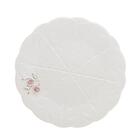 Prato Para Bolo Wolff Flower De Porcelana 30 Cm