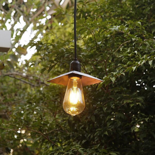 Prato Para Lâmpada Pendente Tipo Retro Luminária Inox Quadrado