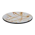 Prato Para Lanche Ágata Amarelo - Ewel