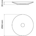 Prato Para Pão Tramontina Sophia Em Porcelana 16cm