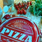 Prato Para Pizza Grande Em Vidro Resistente 40cm