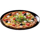 Prato Para Pizza Luminarc Friends De Vidro Temperado Preto