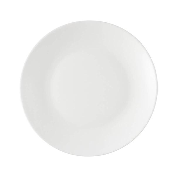 Prato Para Sobremesa 18cm Branco Plástico Linha Cozy Servir P