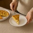 Prato Para Sobremesa 18cm Branco Plástico Linha Cozy Servir P