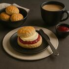 Prato Para Sobremesa 18cm Cozy Preto Plástico Coza Avulso Ser