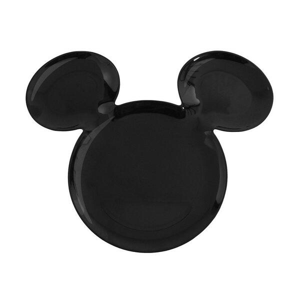 Prato Para Sobremesa Cabeça Mickey 22 Cm X 27 Cm - Home Style