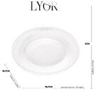 Prato Para Sobremesa Lyor Renaissance De Cristal 19cm