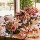 Prato Para Sobremesa New Butterfly Com Fio De Ouro 20 Cm Lyor