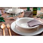 Prato Para Sobremesa Porcelana 20,4 Cm Branco Perla Yoi