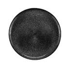 Prato Para Sobremesa Wolff Dots De Cristal Preto 21cm