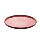 Prato Para Sobremesa Wolff Vadim De Cerâmica Vermelho 21cm