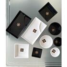 Prato Para Sushi Com Molheira Porta Shoyu Plástico Coza Trave