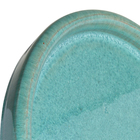 Prato para Vaso Cerâmica Verde 4x31cm