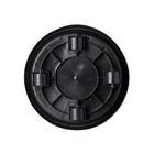 Prato para Vaso de Planta com Rodas 30cm Preto Okla