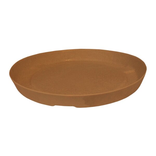 Prato Para Vasos De Planta Redondo Slim 24 Terracota Italia