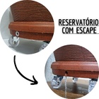 Prato para Vasos de Plantas Quadrado Polietileno Rodas Silico