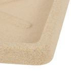 Prato Plástico Quadrado Bege 30x30cm