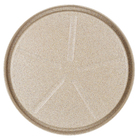 Prato Plástico Redondo Areia Extra Grande